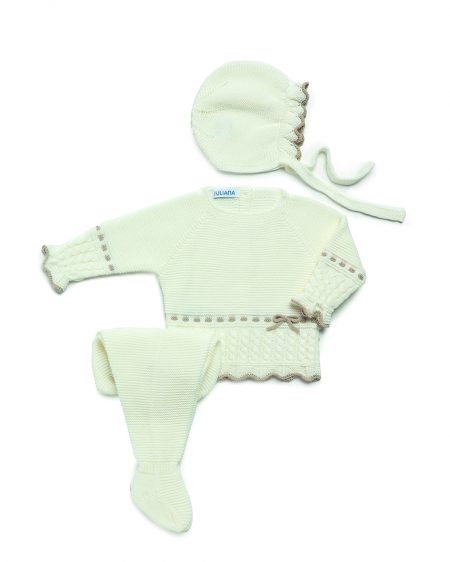 CONJUNTO 3P. TRENZAS PASACINTAS. JULIANA